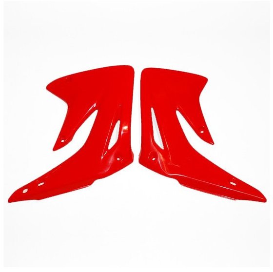 HO03630#070 UFO red radiator covers for honda cr85