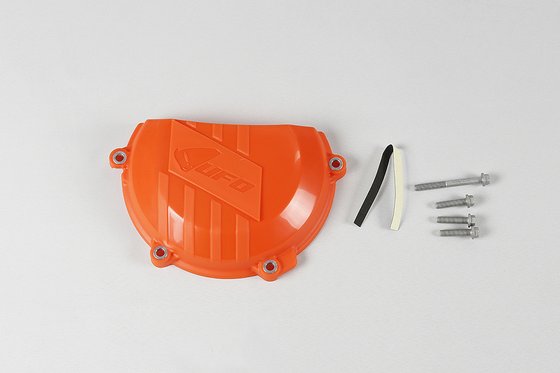 AC02412 UFO orange clutch cover with mounting kit for ktm sxf450 2016-2018