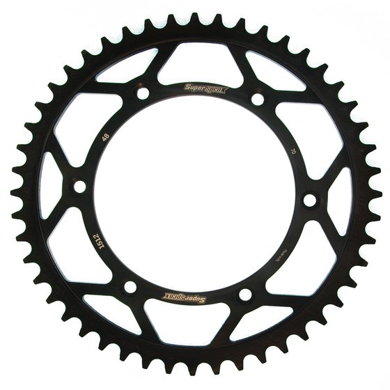 14206-48 Supersprox supersprox steel rear sprocket beta/gasgas/husqv. black 48