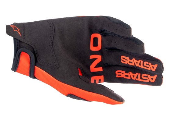 ALPINESTARS junior radar glove hot orange/black