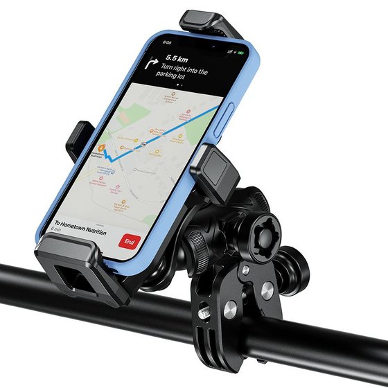 BIKETEC motorcycle anti-vibration handlebar mounted phone holder