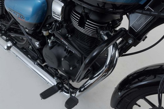 SW-MOTECH black crash bar for royal enfield meteor 350