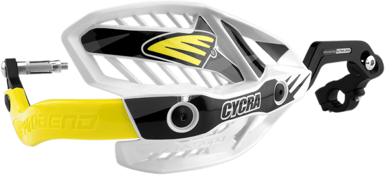 CYCRA ultimate hand guard racer pack white/yellow