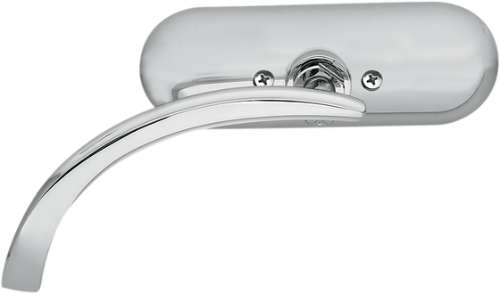 ARLEN NESS mini oval chrome mirror (right)