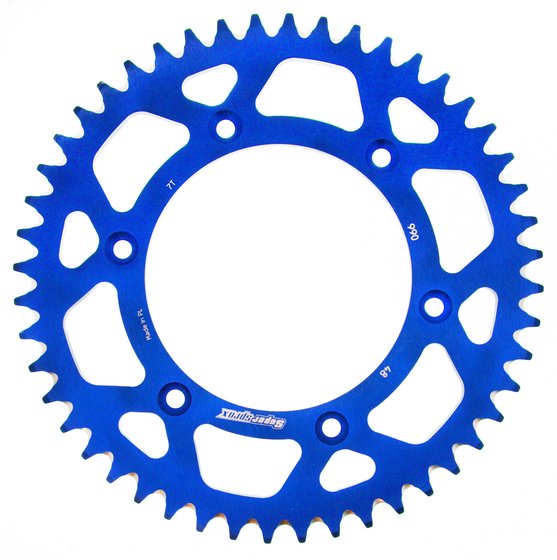 72304AB47 Supersprox supersprox rear sprocket alu ral-990:47 blue