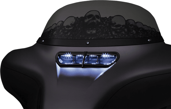 5056 KURYAKYN led fairing vent accent black