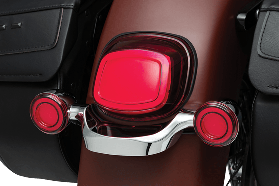 2912 KURYAKYN tracer red taillight