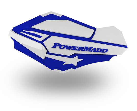 34421 POWERMADD sentinel handguards blue/white