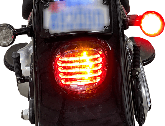 PB-TL-INT-NW-S CUSTOM DYNAMICS smoked taillight with turn signals