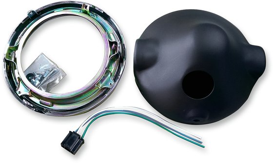 EMGO black headlight shell replacement