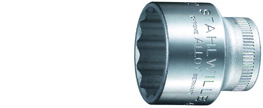 STAHLWILLE 3/8" 13/16" chrome steel socket