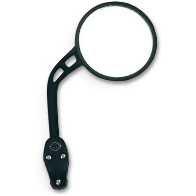 UFO handlebar mirror for 22mm (7/8") handlebars - right black