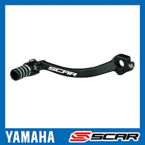 430-GSL403BK SCAR scar gear shift lever - yz125 yz250 05-17 yz250x 16-17 black tip