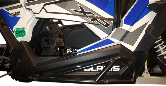 MOOSE RACING black 2-seater nerf bars for rzr