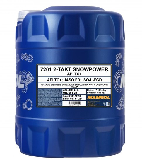 MANNOL 2t snowpower