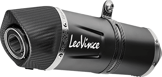 LEOVINCE lv one evo black edition slip-on muffler