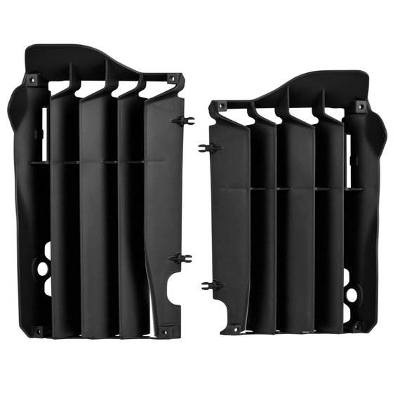 8455700001 POLISPORT black radiator guards for crf250 2014-2015