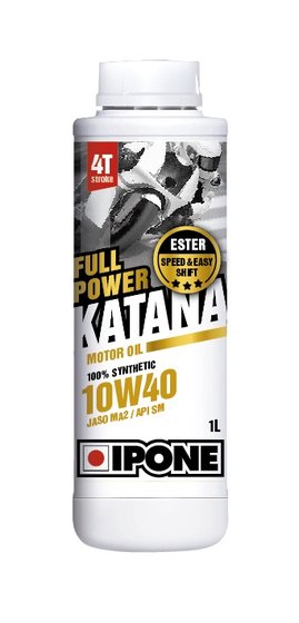 IPONE full power katana 10w40 100% synt. 1l