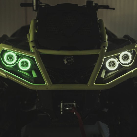 RJWC POWERSPORTS led halo kit in green