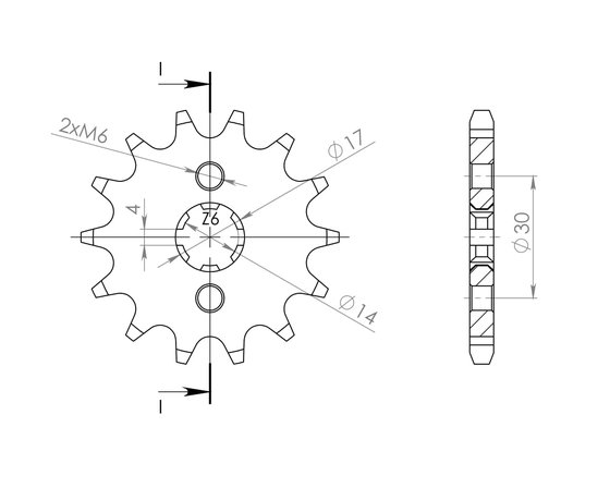 49101-14 Supersprox supersprox / jt front sprocket 249.14