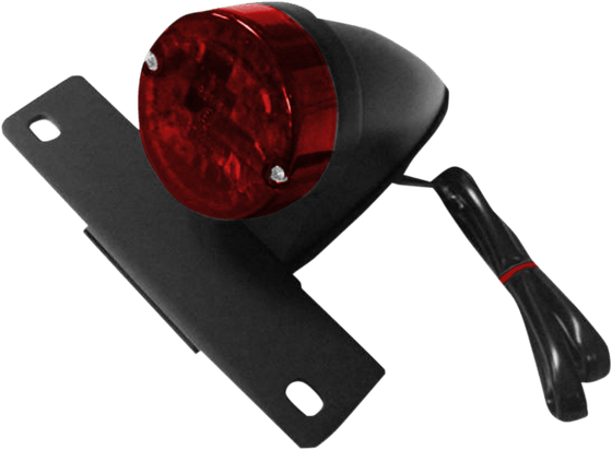 PARTS EUROPE custom replacement taillight with red lens and black housing