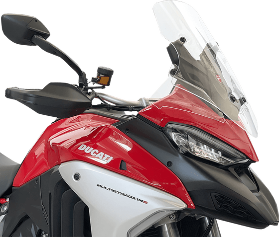 DU017T WRS touring windshield with multiple vents - clear