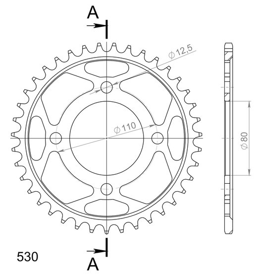 10603-39 Supersprox supersprox / jt rear sprocket 284.39