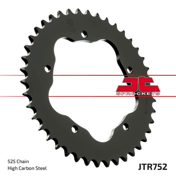 JTR752.36 JT Sprockets rear sprocket