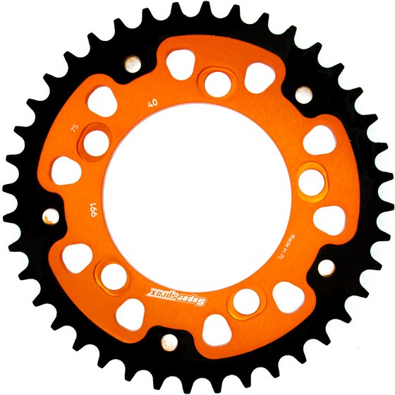 71400O40 Supersprox supersprox stealth rear sprocket orange 