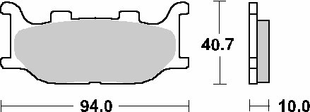 128HF SBS  sbs brakepads ceramic