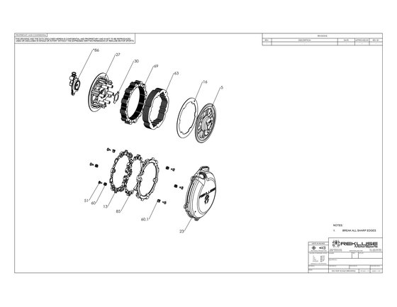 452-RMS-7913192 REKLUSE rekluse radiuscx clutch (dds) - husqvarna/ktm