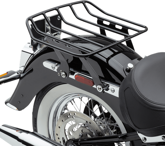 602-2611B COBRA wrap around luggage rack - black