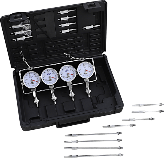 K&L SUPPLY deluxe vacuum gauge set