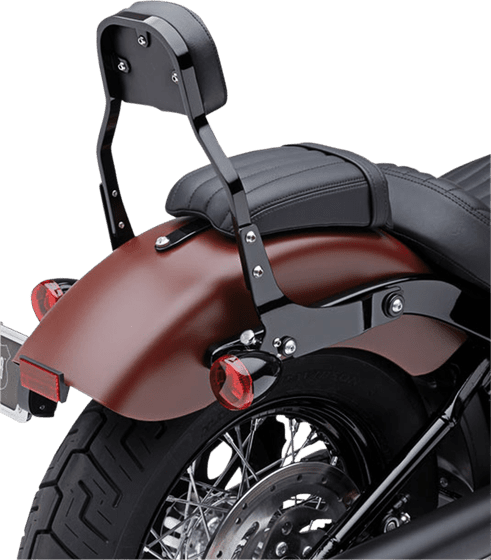 602-2026B COBRA detachable square black backrest