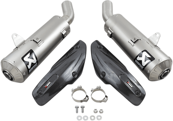 S-D11SO4-HBFGT AKRAPOVIC titanium muffler for ducati sblr 1100