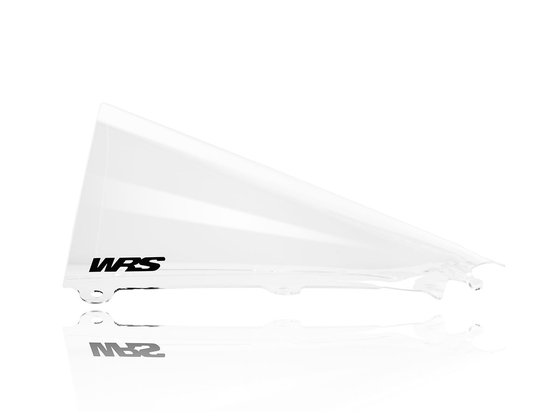 YA007T WRS clear race windshield for oem street bikes