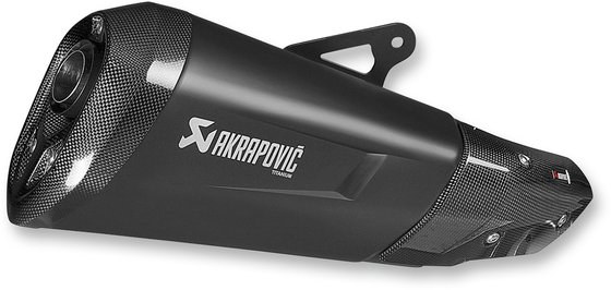 S-B10SO7-HZDFT AKRAPOVIC titanium black slip-on muffler for s1000xr 17