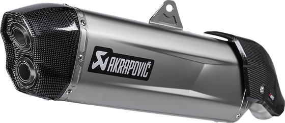 S-A6SO1-HGJT AKRAPOVIC titanium slip-on muffler