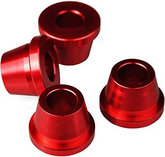 SCRMZ SCAR red rubber killer handlebar clamps