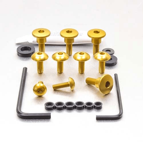 FKA237G PRO BOLT fairing bolt kit for kawasaki (gold)