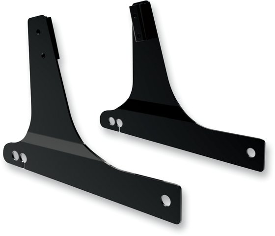 50263840 DRAG SPECIALTIES black sissy bar side plates for 2006-2017 fxd