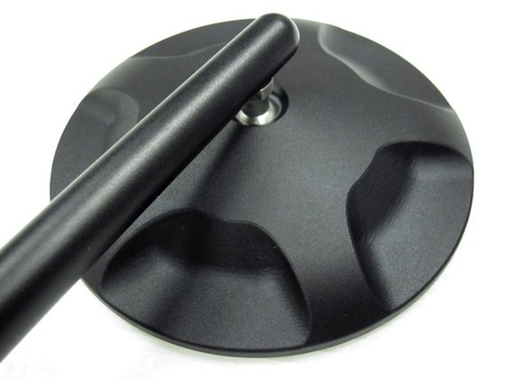 PARTS EUROPE universal black aluminum mirrors (pair)