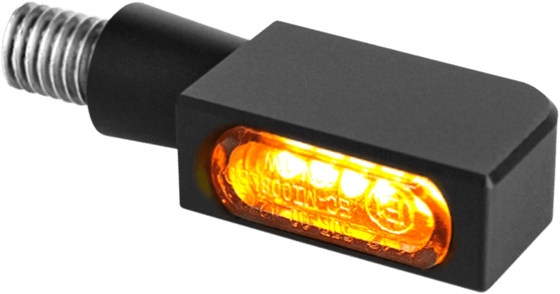 HBBL-M-1 HEINZ BIKES turn-signal blokk-line smd micro amber/black