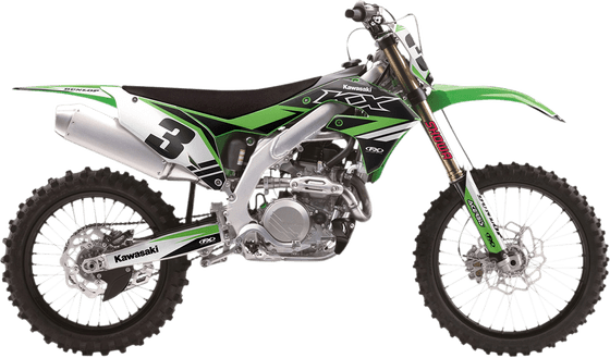 23-01132 FACTORY EFFEX evo17 graphics kit for kawasaki kx450f 2012-2015