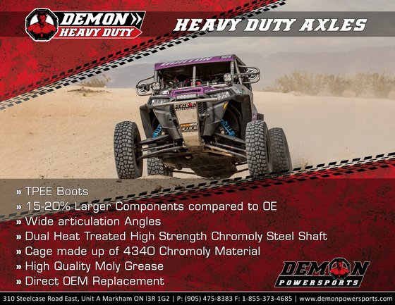 PAXL-1134HD DEMON hd complete axle kit