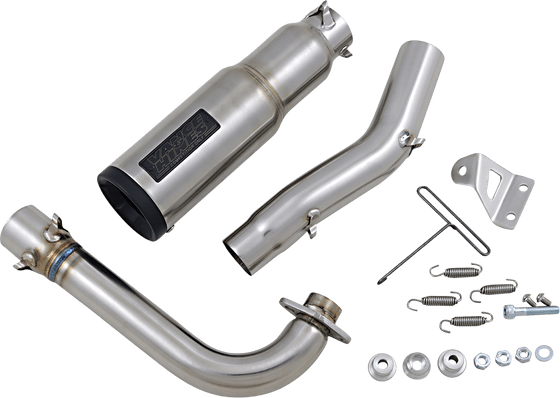 14233 VANCE & HINES stainless h-grom exhaust muffler