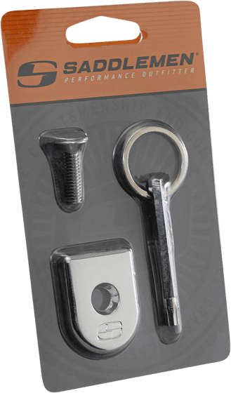 SADDLEMEN chrome seat security screw