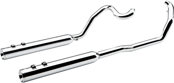 6250 COBRA chrome true dual headpipes for fl 1995-2006