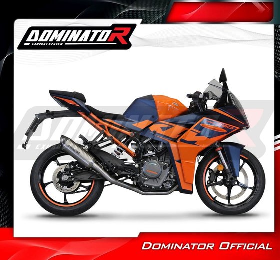 KT074DFSF Dominator full exhaust system silencer hp8 + db killer