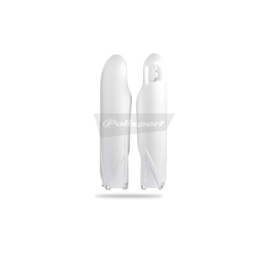 8352000001 POLISPORT fork guards white